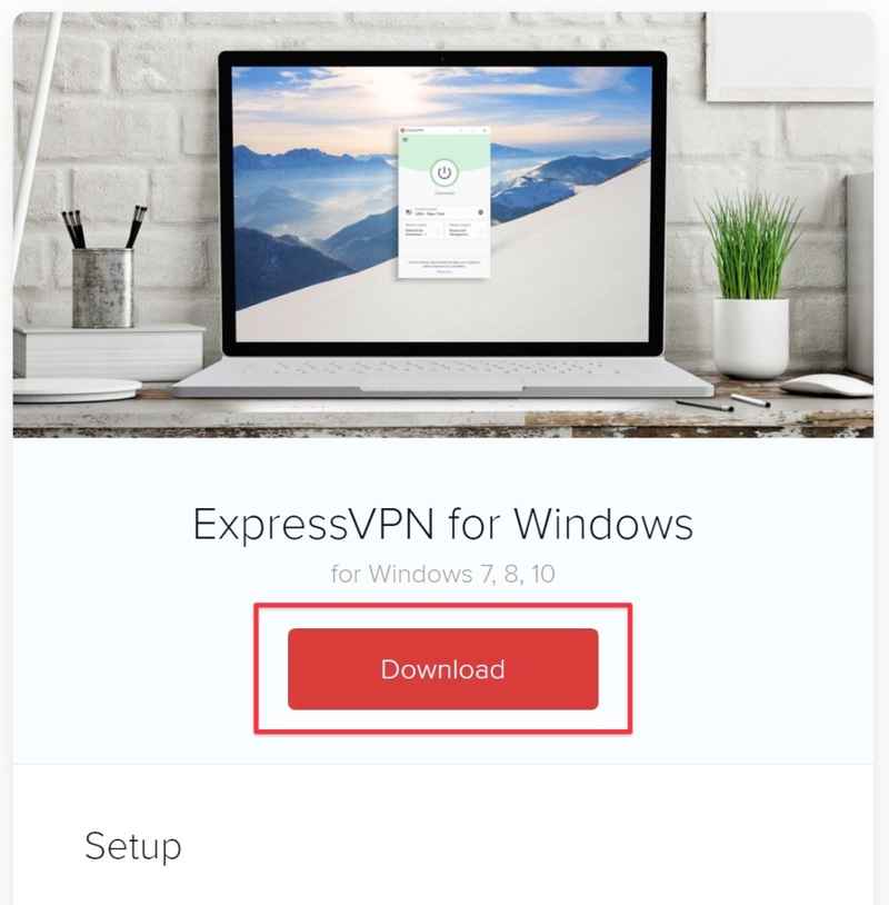 ExpressVPN Windows 点击下载