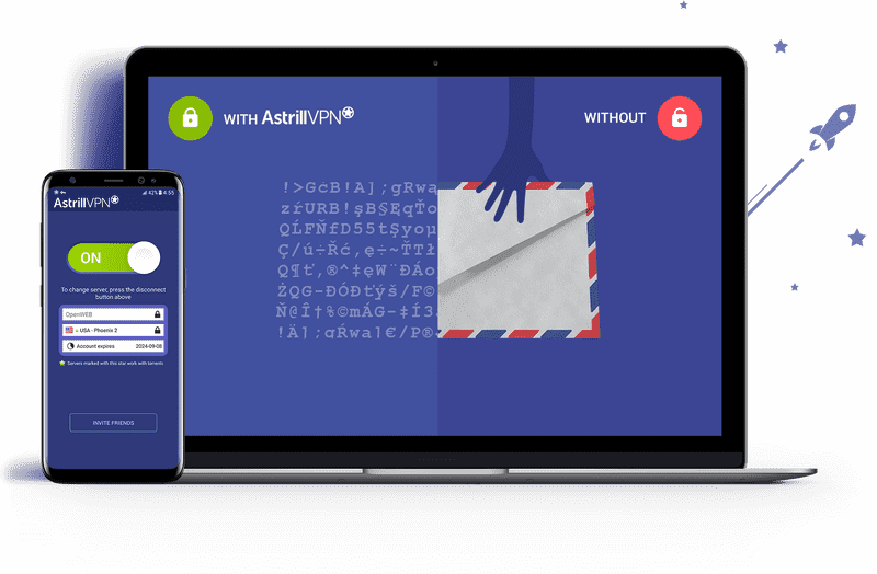 astrill vpn UI 界面