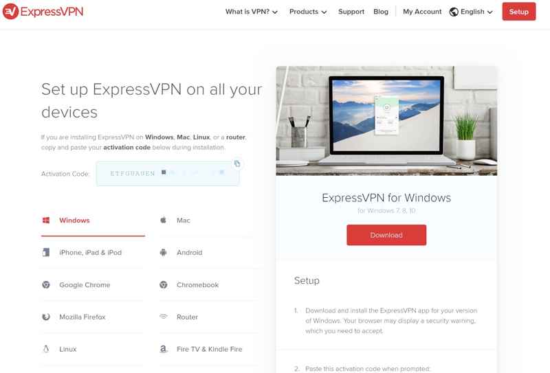 ExpressVPN Windows 版本下载